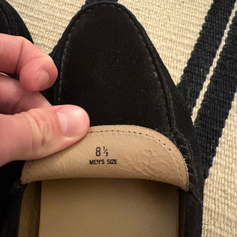 Tod's Classic Black Suede Loafers - Picture 5 of 5